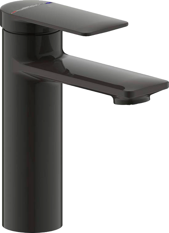 Смеситель для раковины Bravat Eddie F1369402BW-ENG черный