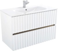 Мебель для ванной комнаты Art&Max Elegant 90 белая матовая