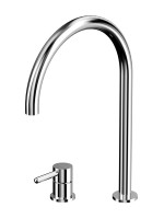 Смеситель для раковины WHITECROSS Y1214CR с изливом Y1203CR, хром