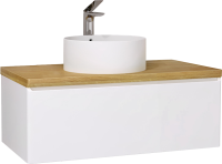 Тумба под раковину Jorno Solis new 100, подвесная