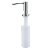 Дозатор для кухонной мойки Wasserkraft K-1499 никель Дозатор для кухонной мойки Wasserkraft K-1499 никель