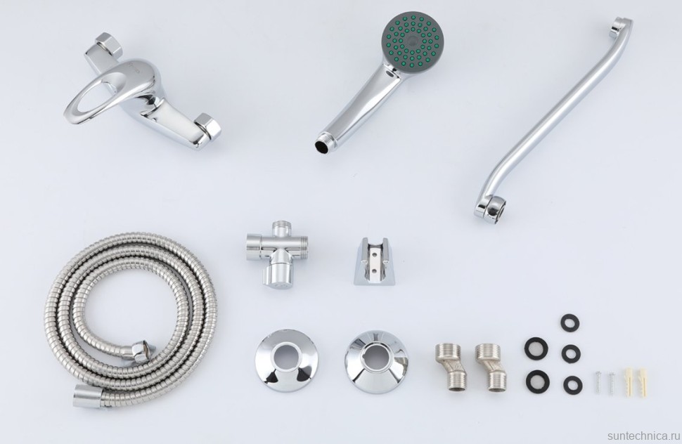 Смеситель с длинным изливом для ванны Frap H02 F2102-B