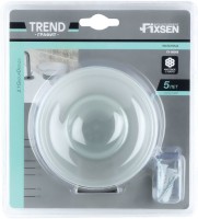 Мыльница Fixsen Trend Graphite FX-98008 черный графит