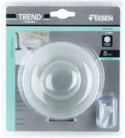 Мыльница Fixsen Trend Graphite FX-98008 черный графит