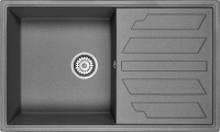 Мойка кухонная Granula 8601, графит