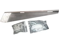 Мебель для ванной комнаты Armadi Art Flat 140 подвесная, dark oak, 2 тумбы 60 и 80