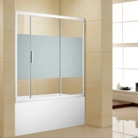 Шторка на ванну Aquanet Practic AE10-B-165H150U-CP Шторка на ванну Aquanet Practic AE10-B-165H150U-CP
