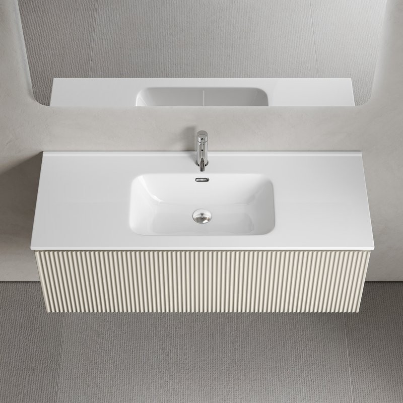 Мебель для ванной комнаты Sancos Snob R 1.0 120 beige soft