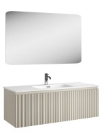 Мебель для ванной комнаты Sancos Snob R 1.0 120 beige soft Мебель для ванной комнаты Sancos Snob R 1.0 120 beige soft