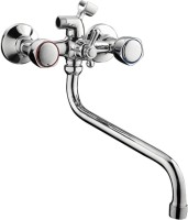 Смеситель с длинным изливом для ванны Fashun A2209 хром