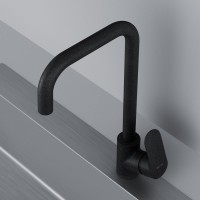 Смеситель для кухни AM.PM Like F8006022 чёрный