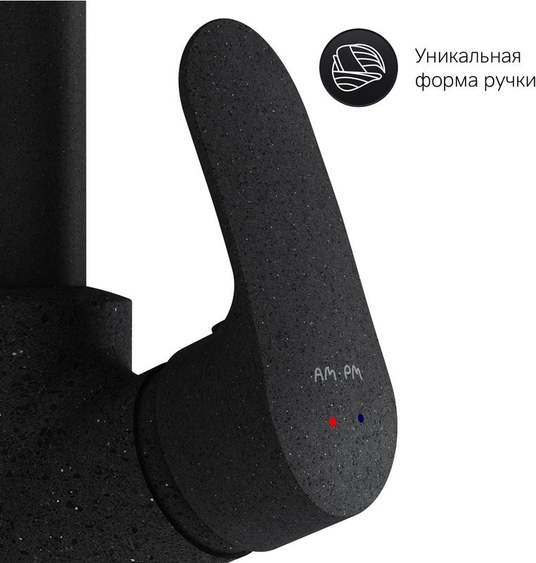 Смеситель для кухни AM.PM Like F8006022 чёрный