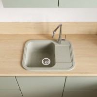Мойка кухонная Domaci Парма 61-47-251 серая Мойка кухонная Domaci Парма 61-47-251 серая