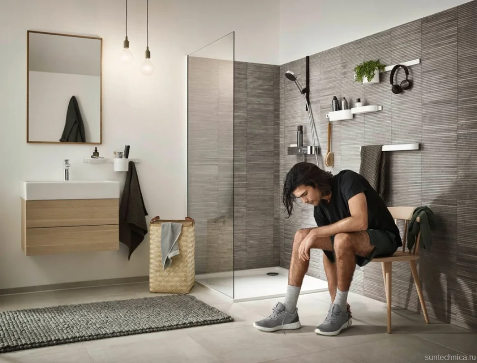 Душевая лейка Hansgrohe Pulsify 105 3jet 24100000 хром