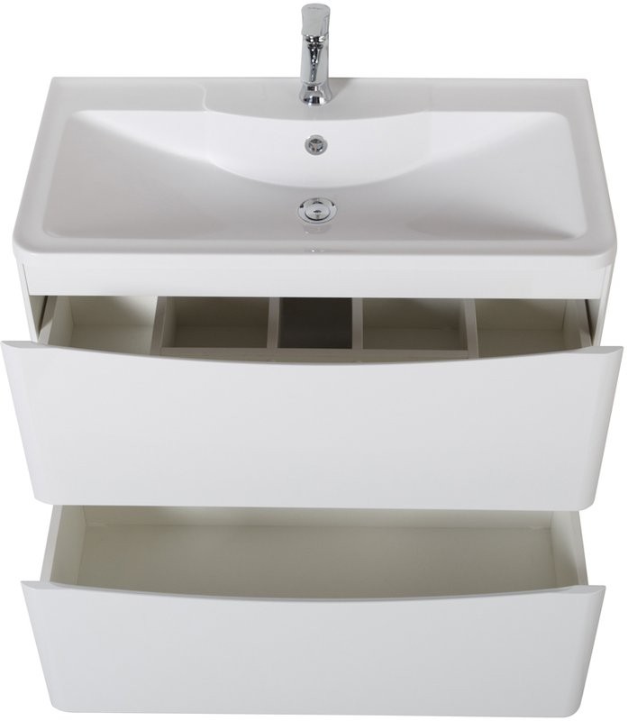 Тумба под раковину BelBagno Acqua 90 напольная, bianco lucido