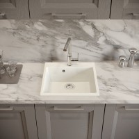 Мойка кухонная Domaci Болонья М-42-001 белая Мойка кухонная Domaci Болонья М-42-001 белая