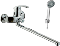 Смеситель с длинным изливом для ванны D-lin 401-2 D147401-2 хром Смеситель с длинным изливом для ванны D-lin 401-2 D147401-2 хром