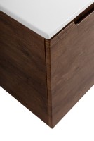 Тумба с раковиной BelBagno Etna R, 100 2 ящика, дверца, rovere moro