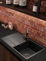 Мойка кухонная Emar Quartz EMQ-1800.Q морион Мойка кухонная Emar Quartz EMQ-1800.Q морион