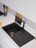 Мойка кухонная Emar Quartz EMQ-1800.Q морион Мойка кухонная Emar Quartz EMQ-1800.Q морион
