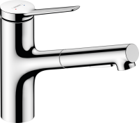 Смеситель для кухни Hansgrohe Zesis M33 74803000 механизм sBox lite, хром