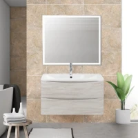 Тумба под раковину BelBagno Acqua 100 подвесная, rovere vintage bianco