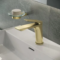 Смеситель для раковины Grossman Galaxy 510.K35.01.320 золото Смеситель для раковины Grossman Galaxy 510.K35.01.320 золото