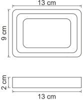 Набор Стакан Wasserkraft Oder K-9628 + Мыльница K-9629 Набор Стакан Wasserkraft Oder K-9628 + Мыльница K-9629