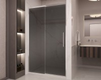 Душевая дверь в нишу Vincea Stella VDS-1ST120CG 120 см, профиль хром, стекло тонированное