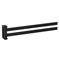 Полотенцедержатель Wonzon & Woghand WW-9131-BL черный матовый