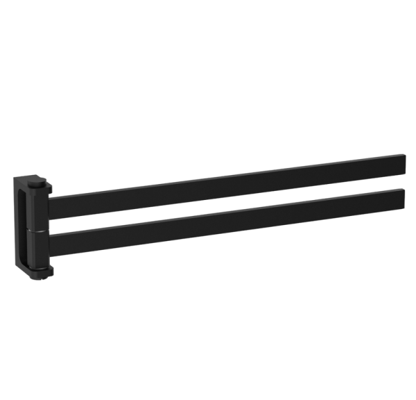 Полотенцедержатель Wonzon & Woghand WW-9131-BL черный матовый