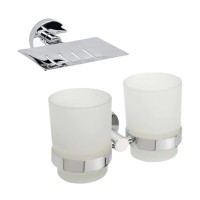 Набор Стакан Bemeta Omega 104110022 + Мыльница 104208082 Набор Стакан Bemeta Omega 104110022 + Мыльница 104208082