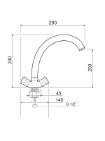 Смеситель для кухни РМС 273F