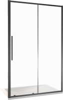 Душевая дверь в нишу Good Door Idea WTW-110-C-B 110 см, профиль черный