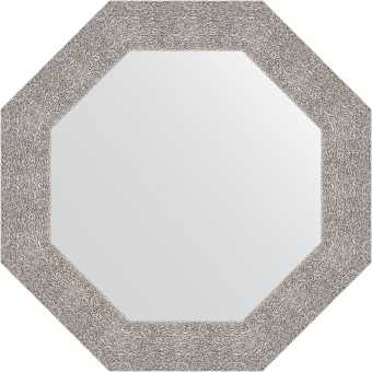 Зеркало Evoform Octagon BY 3803 67x67 см чеканка серебряная