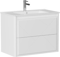 Тумба под раковину без столешницы Allen Brau Paris 80 матовый белый