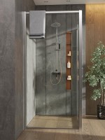 Душевой уголок Orange E23 12090TCR стекло прозрачное, профиль хром