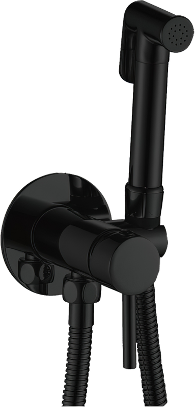 Гигиенический душ Haiba HB5511-7 со смесителем, черный