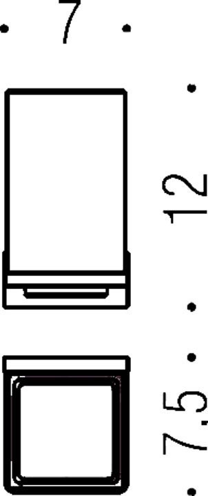 Набор Стакан Colombo Design Look B1602.000 + Дозатор B9316.000