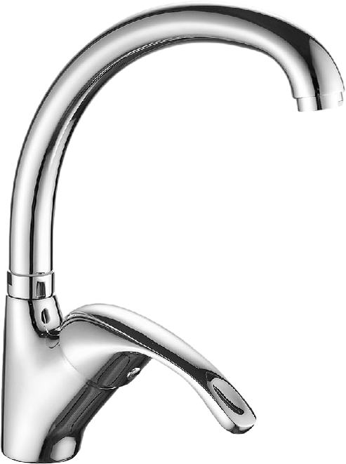 Смеситель для кухни Fashun A4105-2 хром