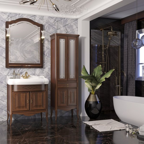 Мебель для ванной комнаты Opadiris Лоренцо 80 светлый орех