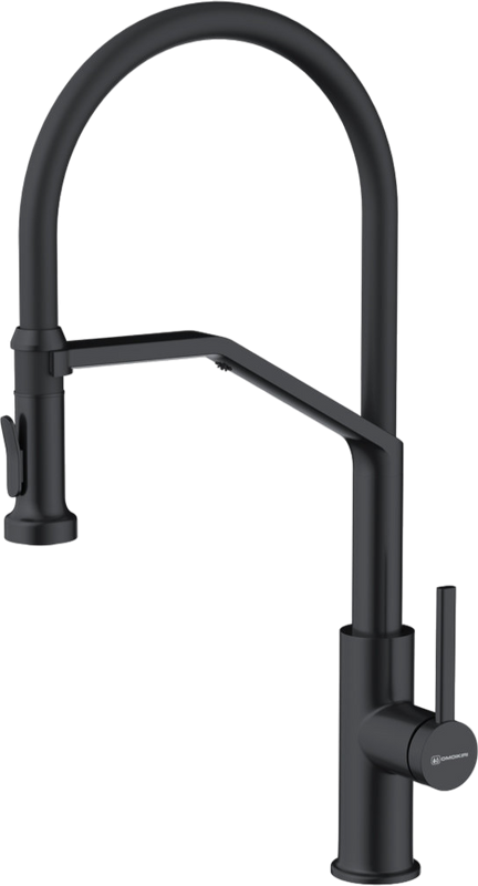 Смеситель для кухни Omoikiri Makkari 2 Plus-SB GB-BL графит, черный