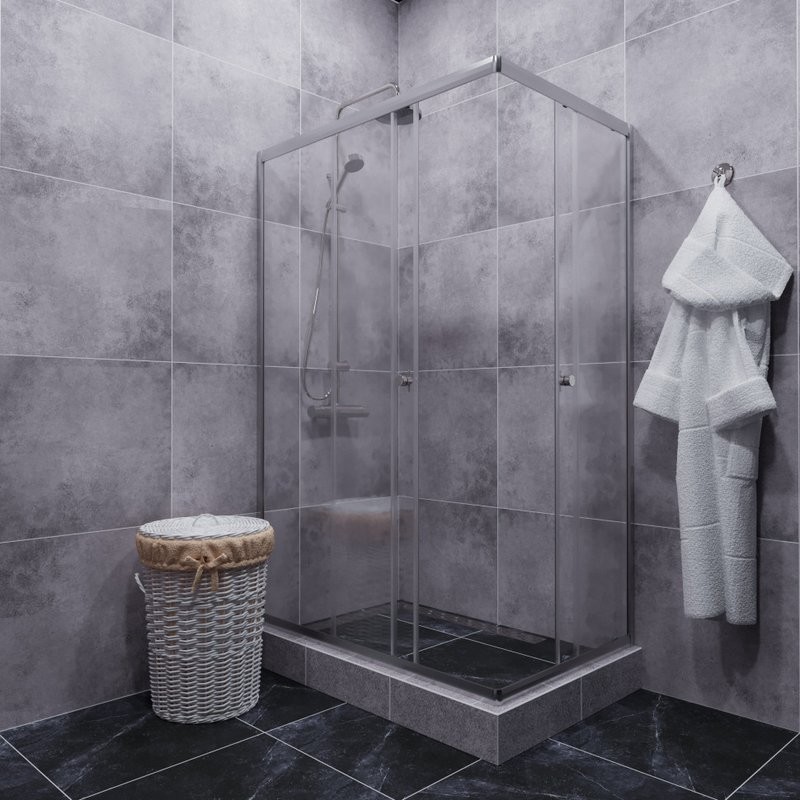 Душевой уголок Triton Вента Хром Щ0000074409 120х90, стекло прозрачное, профиль глянцевый хром