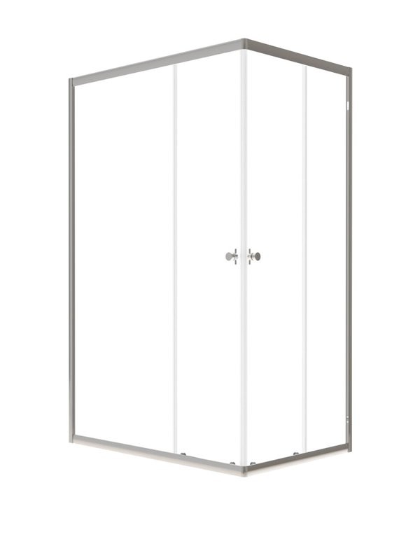 Душевой уголок Triton Вента Хром Щ0000074409 120х90, стекло прозрачное, профиль глянцевый хром