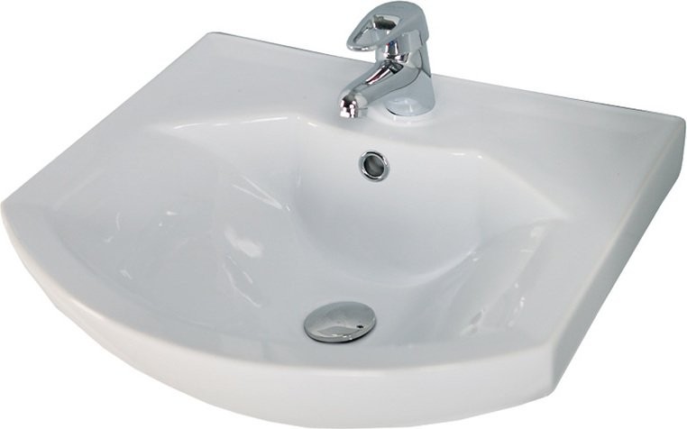 Тумба с раковиной AQUATON Ария 50 белая