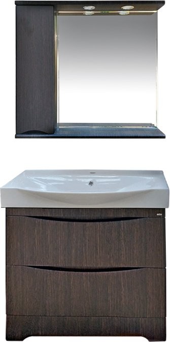 Зеркало Misty Элвис 85 L венге