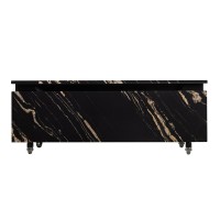 Тумба с раковиной Cezares Slider 100 подвесная, 2 ящика, черный фьюжн