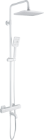 Душевая стойка Gappo G91 G2491-8 с термостатом, белая