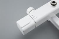 Душевая стойка Gappo G91 G2491-8 с термостатом, белая