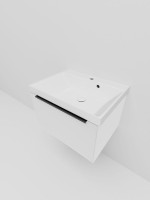 Тумба под раковину La Fenice SIMPLA Bianco белая 60 см